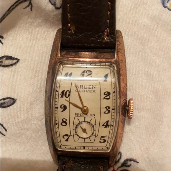 Gruen Curvex precision watch - Picture 2 of 2